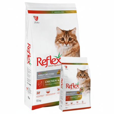 Reflex Adult Cat Food Multi Color Chicken