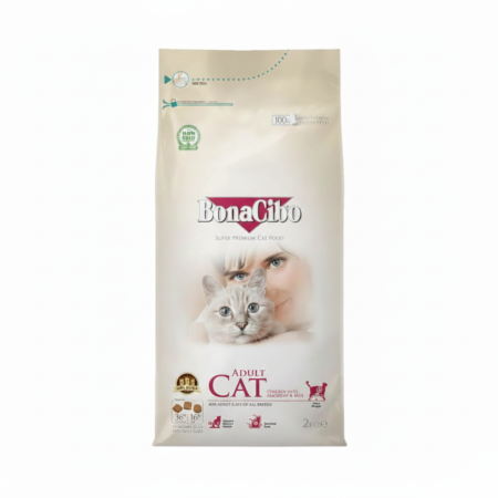 Bonacibo Adult Cat Chicken And Rice With Anchovy