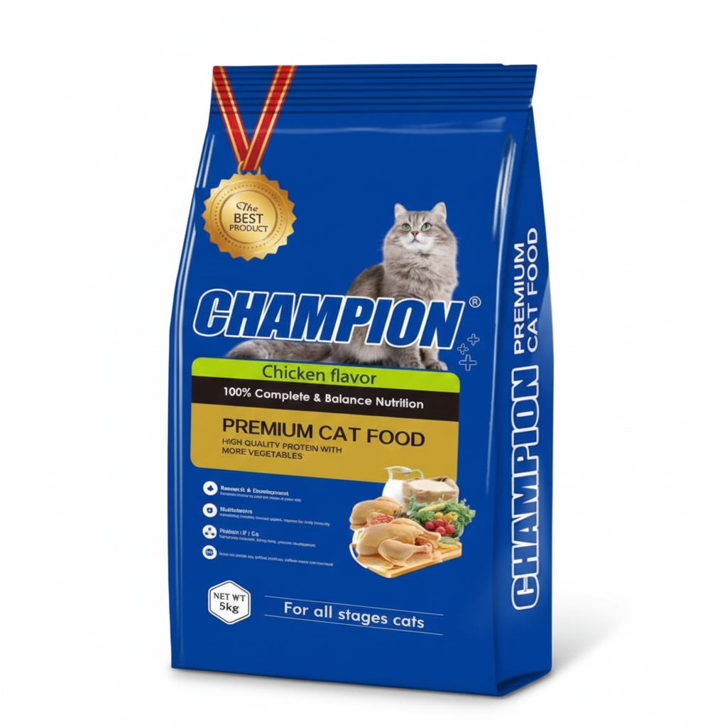 Champion Premium Cat Food Chicken Flavor