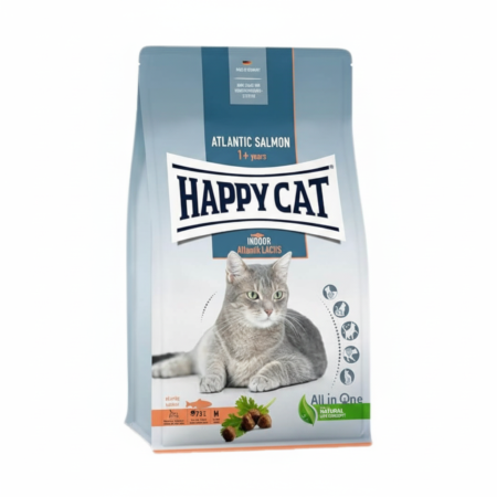 Happy Cat Adult Indoor Adult Atlantic Salmon 1.3 Kg Bag