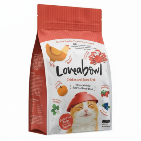 LoveaBowl For Cats at All Life Stages Chicken and Snow Crab