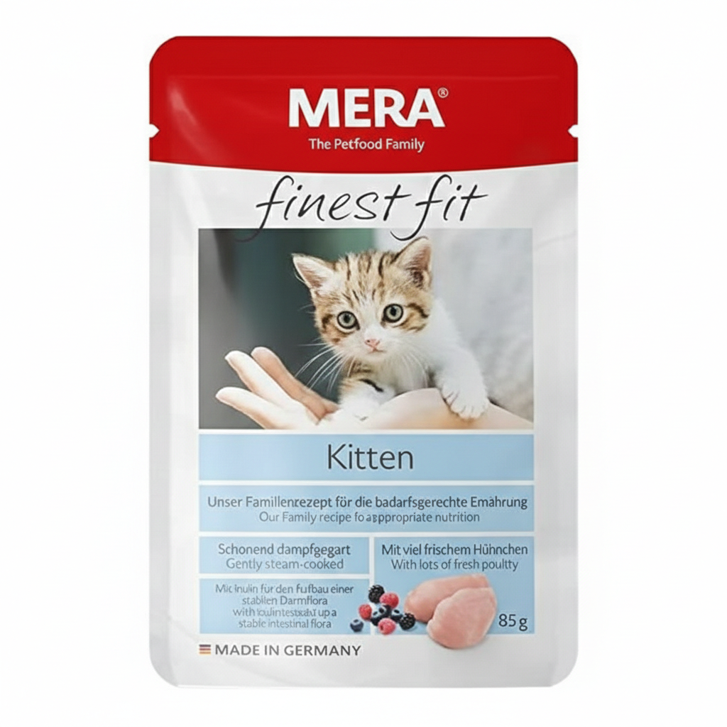 MERA Finest Fit Kitten (Wet Food Pouch) – 85 GM