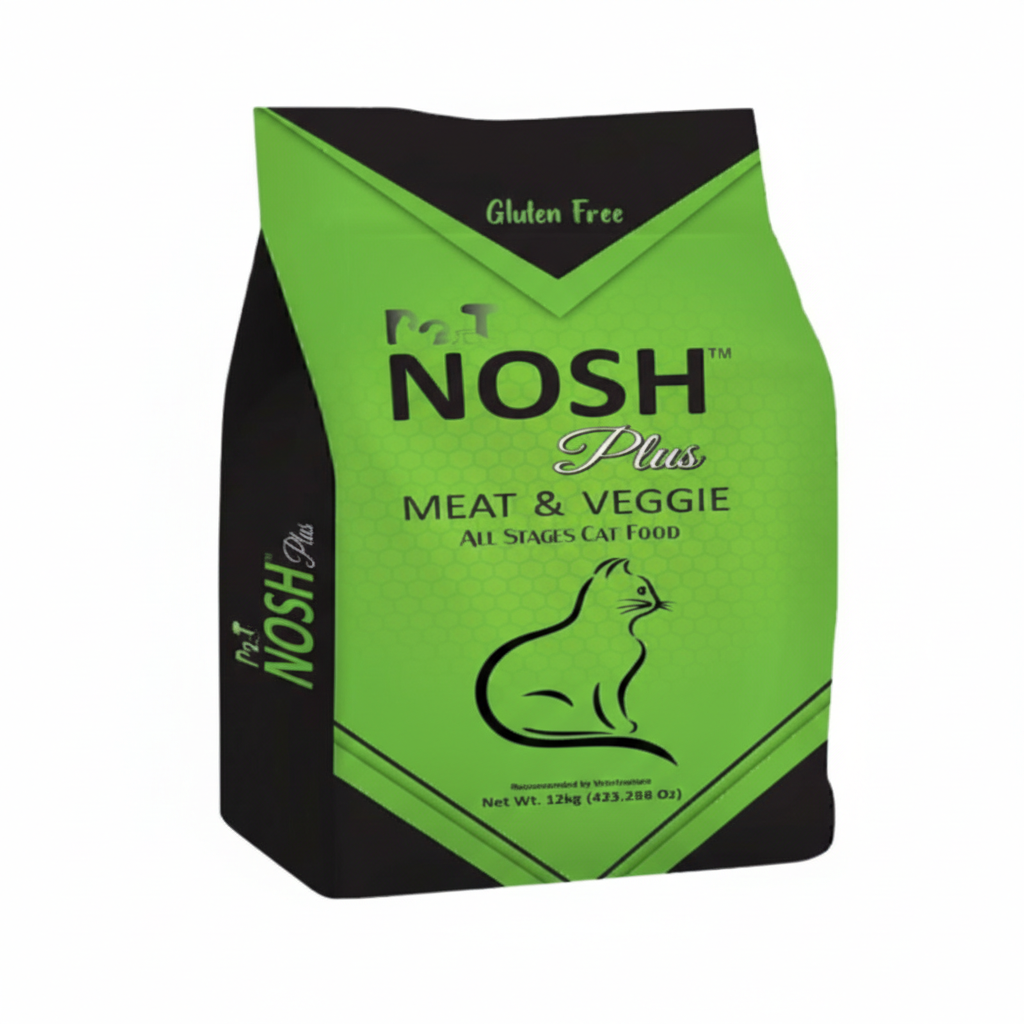 Pet Nosh Plus Adult Cat Food Meat And Veggie