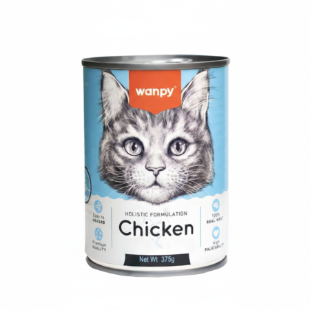 Wanpy Holistic Formulation Cat Can – Chicken (375g)