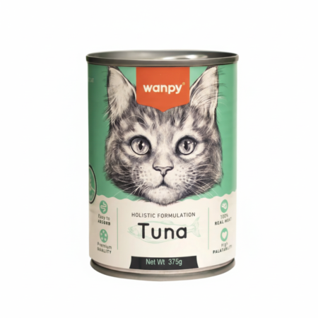Wanpy Holistic Formulation Cat Can – Tuna (375g)