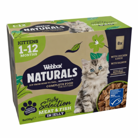 Webbox Naturals Kitten Selection Jelly Wet Cat Food (1 Pouch 100g)