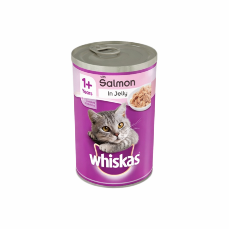 Whiskas Tin Salmon In Jelly